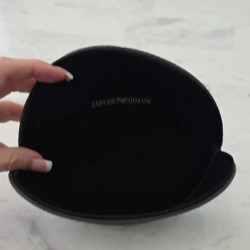 Giorgio Armani Black Sunglass Case